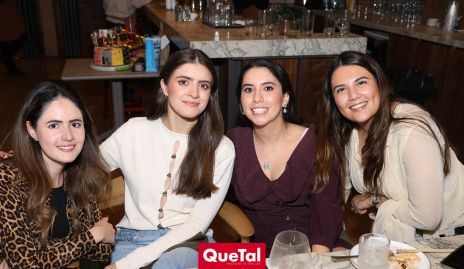 Paulina Aldrett, Paola Gutiérrez, Paola Córdova y Diana Villanueva.
