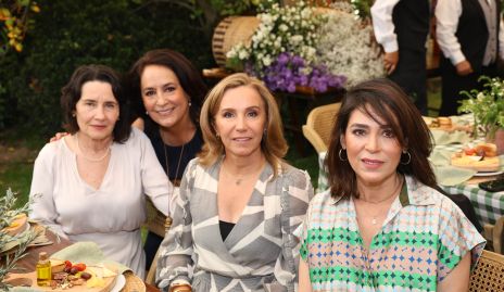  Lula López, Laura Rodríguez, Bety Lavín y Maribel Lozano.
