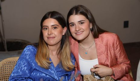  Ana Sofía Torres y Christianne Cambeses.