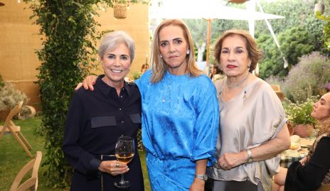  Chilín Corripio, Mimí Hinojosa y Soco Ortiz.