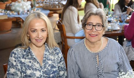  Claudia del Pozo y Bonnie de Vázquez.
