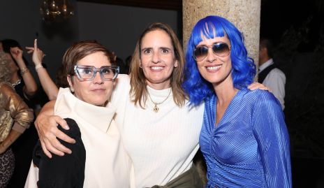  Claudia Hinojosa, Marcela Payán y Adriana Pedroza.