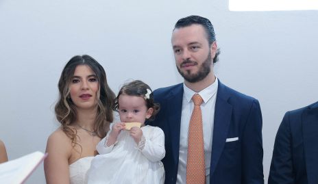  Sofía Muñiz, Gerardo Treviño y Antonella Treviño.