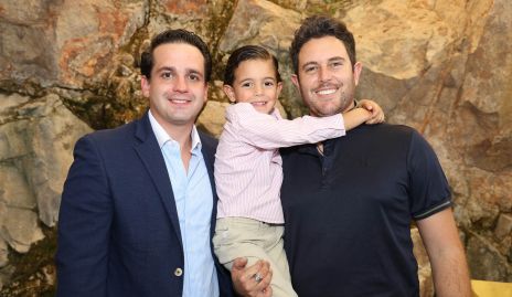  Jesús González, Iker Del Valle y Carlos Del Valle.