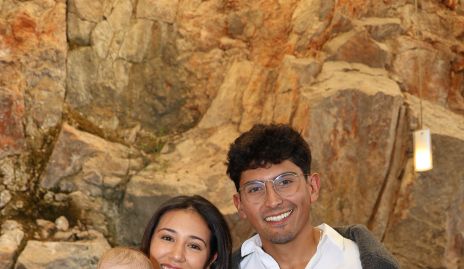  Andrés Landa, Camila Landa y Ángel Villalobos.