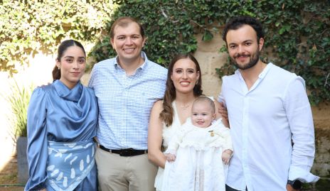  Daniela de la Huerta, Rafael Landa, Luli Medina, Andrés Landa y Daniel Medina.