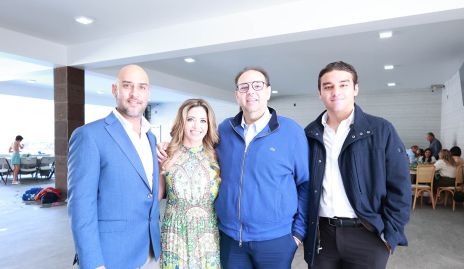  Humberto Pérez, Marilú Paredes, Moisés Payán y Arturo Payán.