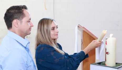  Manolo Paredes y Paulina Tello.