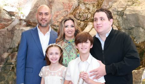  Humberto Pérez, Marilú Paredes, Ismael Esqueda, María José y Humberto Pérez.