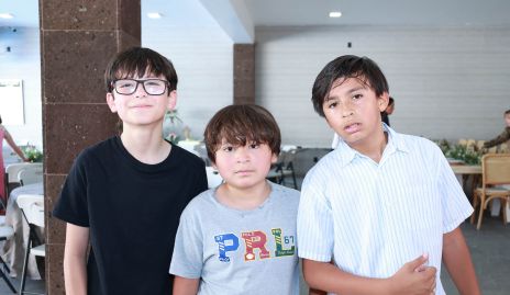  Diego Hernández, José Miguel Percastegui y Francisco Camorlinga.