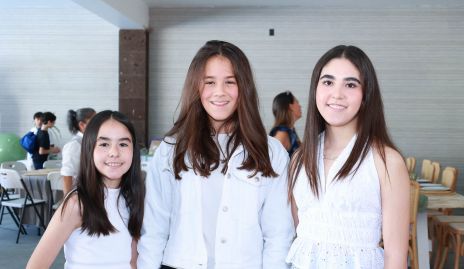  Georgina Quijano, Aitana Jasso y Paty Quijano.
