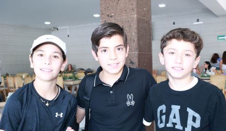  Mauricio Rodríguez, Pablo Artolózaga y Gabriel Trujillo .