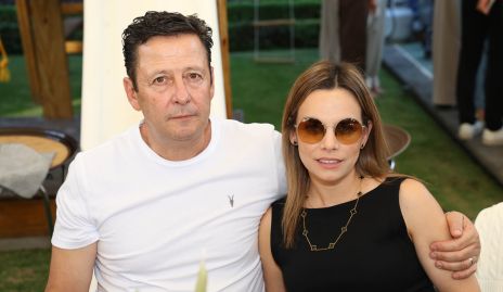  Luis Fernando Lozano y Arlette Robles.