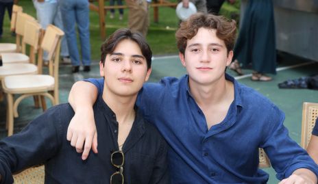  Demetrio Rivera e Israel López.