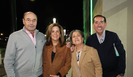  Fernando López, Martha Elena Muñiz, Lupita y Félix Bocard.