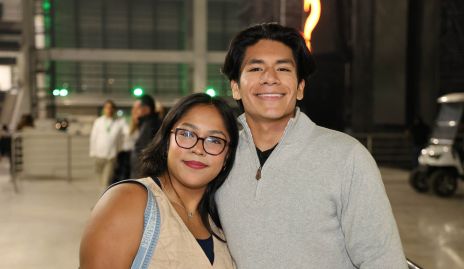  Andrea Sandoval y Eric Santillán.