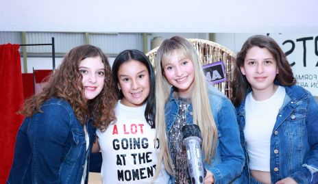  Sofía Morales, Vale Rivero, Máxima de Alba y Sofía Obregón.