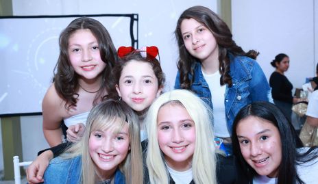  Isabella Flores, Carolina Navarro, Sofi Obregón, Máxima de Alba, Elena Dip y Vale Rivero.