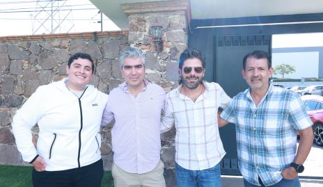  Gerardo García, Manuel Villanueva, Juan José Torres y Obed Gutiérrez.