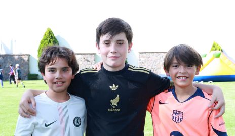  Juanqui Conde, Jerónimo Nava y Marcelo Pérez.