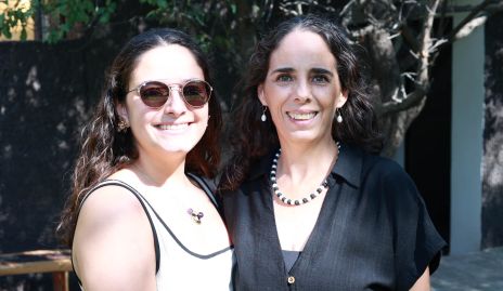  Natalia Arocha y su mamá Natalia Ortuño.