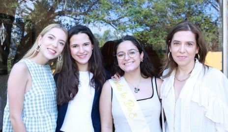  Emilia García, Carola García, Natalia Arocha y Daniela Calderón.