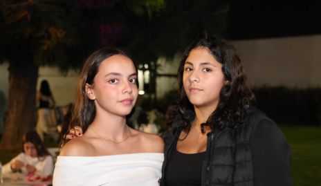  Maya Vázquez y Ana Espinoza.