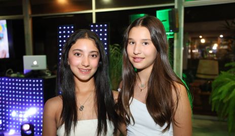  Sofía Chevaile y Alexia Zapata.