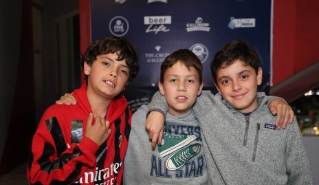  Juan Carlos, Andrés y Marcelo.