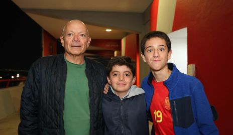  Bernardo Meade, Bernardo Meade y Nicolás Galván.