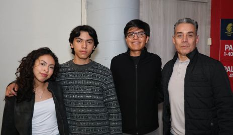  Ana Sol Martínez, Abdel Martínez, Braulio Díaz y Alfonso Martínez.