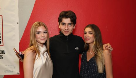  Paulette, Luis Dauajare y Dayana Smith.