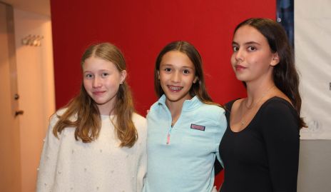  Vale Vallejo, Sofía Stevens y Maya Vázquez.