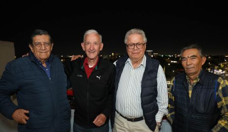  Gustavo Sandoval, Héctor Hinojosa, Miguel Mendoza y Rafael Esqueda.