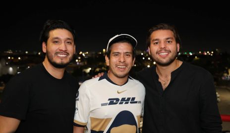  Oswaldo Noyola, Héctor Rueda y Moy Payán.