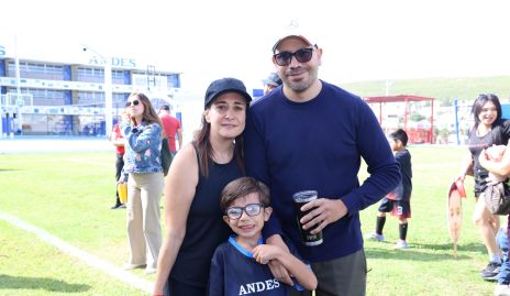  María José Cansino, Héctor de la Fuente y Juan Pablo de la Fuente.