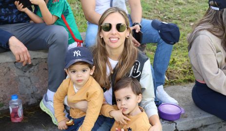  Roberto Berrones, Melisa Compean y Mariano Berrones.