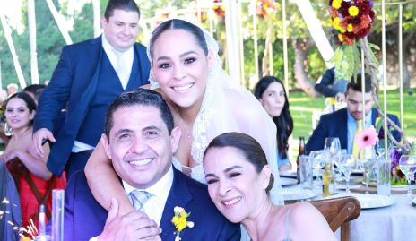  Isabel Castillo, Federico Castillo e Isabel Acosta.