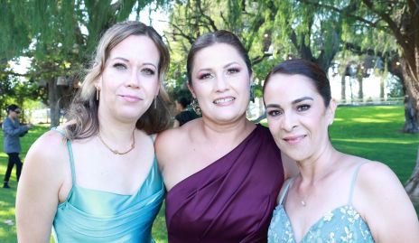  Claudia Fuentes, Marisela Hernández e Isabel Acosta.