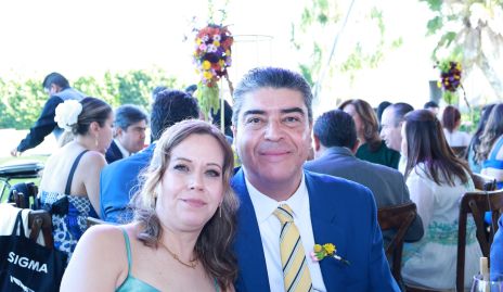  Claudia Fuentes y José González.