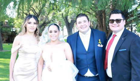  Anahí Medina, Isabel Castillo, Gabriel Espinosa y Miguel Bernal.