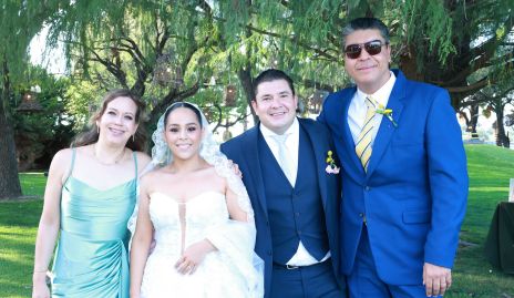  Claudia Fuentes, Isabel Castillo, Gabriel Espinosa y José González.