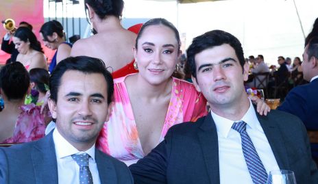  Mario del Valle, Carmelita Cordero y Mauricio Pérez.