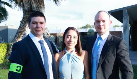  Fernando Pérez, María José Flores y Gerardo Arreguín.