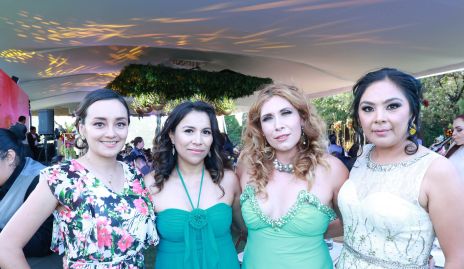  Tania Amaya, Carolina Torres, Cynthia Cortés y Ana Ávila.