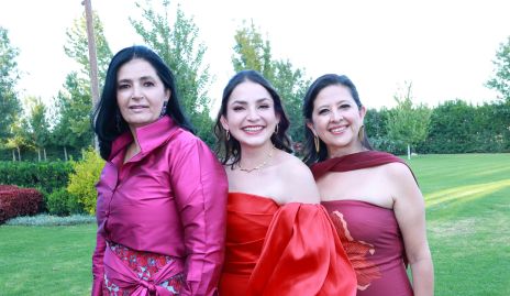  Rocío Espinosa, Fernanda Espinosa y Vero Guerra.