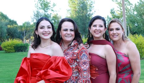  Fernanda Espinosa, Coco Leos, Vero Guerra y Elizabeth Ramírez.