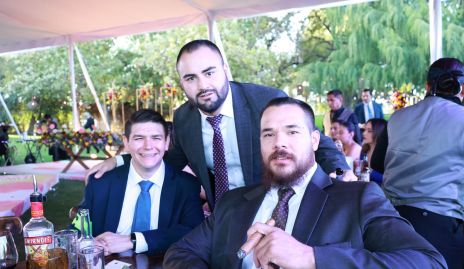  Fernando Pérez, Kike Portillo y Federico Leos.