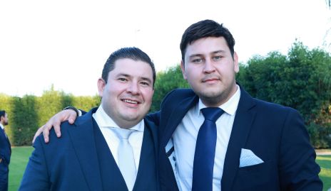  Gabriel Espinosa y Leonel Peña.