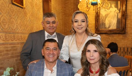  David Hernández, Sara Rocha, Bernardo Patricio Ursua y Mónica Romo.